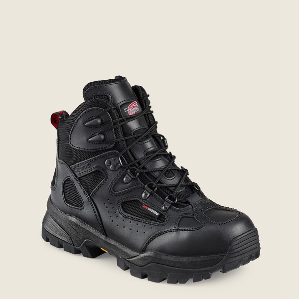 Bottes de Randonnée Red Wing - Truhiker - 6-Inch Waterproof Safety Toe - Noir - Homme 726UDLNKR